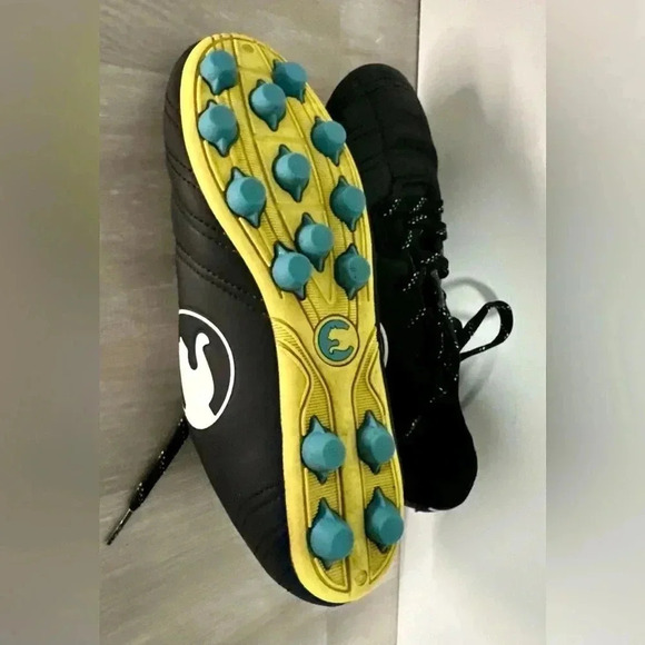 Kid Procat  black / white Soccer Cleats Size 2 - Picture 5 of 5